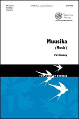 Muusika SATB choral sheet music cover